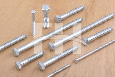 Fasteners For Wood. hex head lag screw/wood